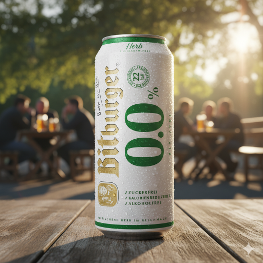 Bitburger 0.0 herb Alkoholfrei