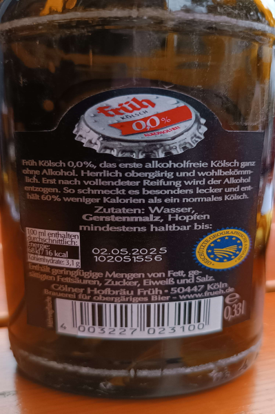Früh Kölsch alkoholfrei