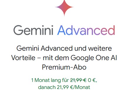 Google AI Pro-Abo