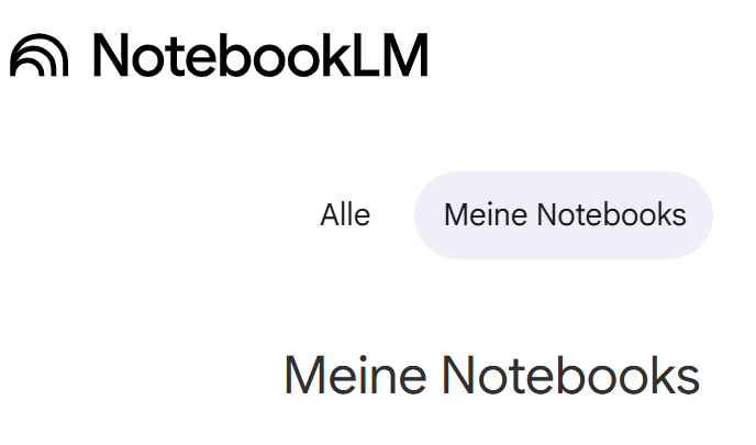 Notebook LM von Google